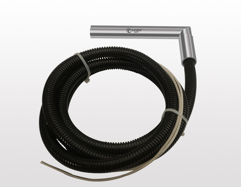 LZ00075-直角對(duì)焊帶塑膠護(hù)套出線單頭電熱管