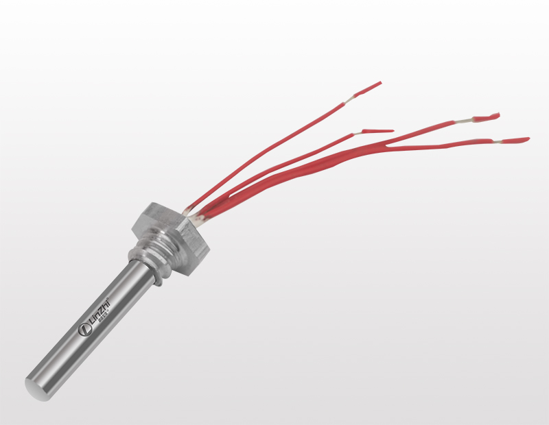 LZ00014-小法蘭帶感溫線內出線單頭電熱管